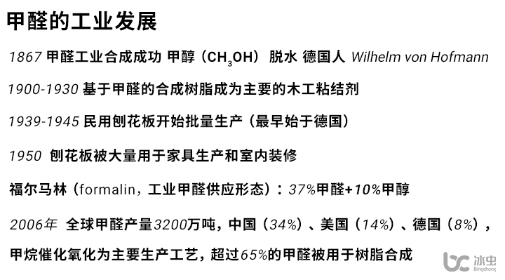 甲醛的发展史
